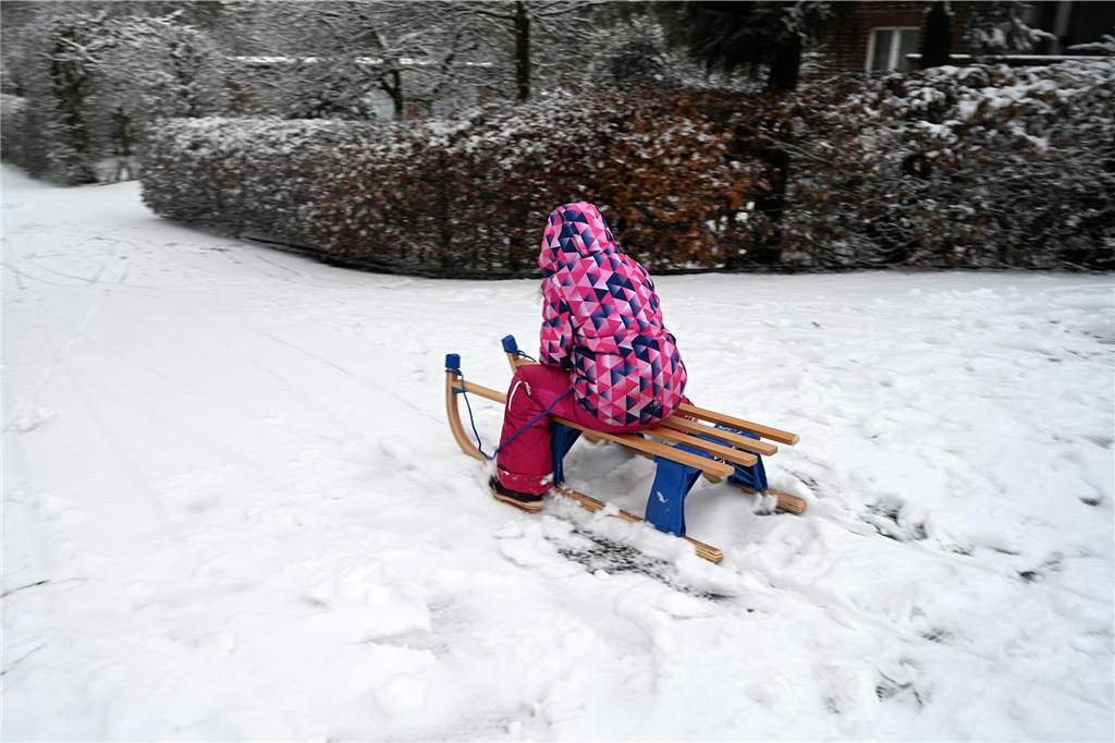 Impressionen aus Wulfen zum Wintereinbruch.