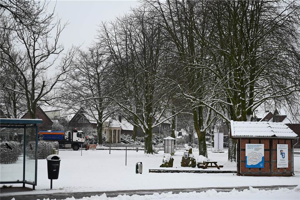 Impressionen aus Wulfen zum Wintereinbruch.