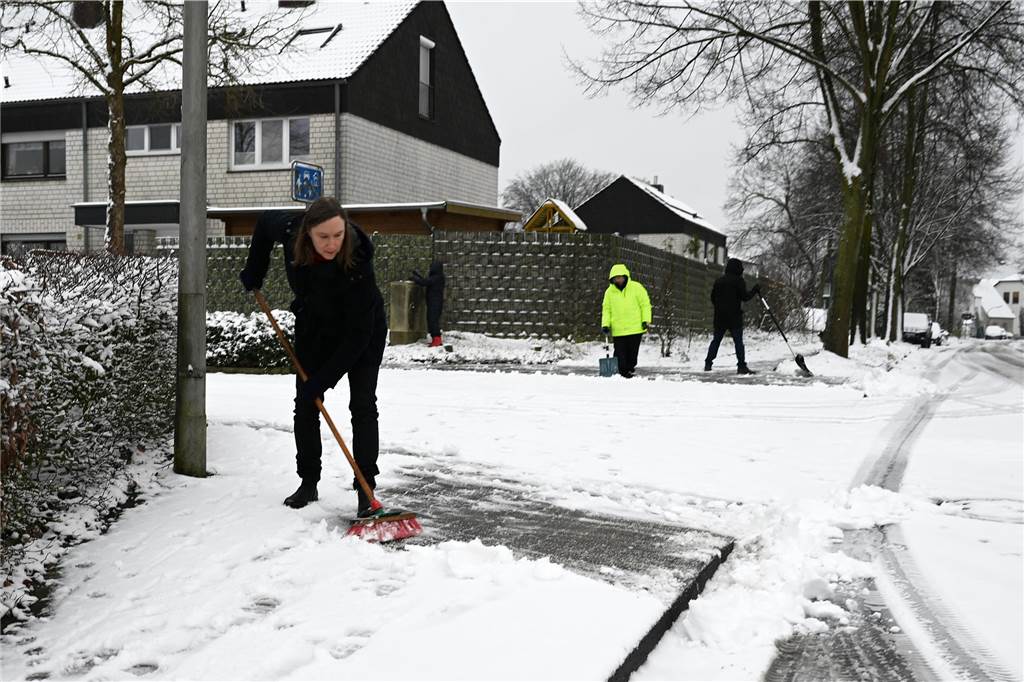 Impressionen aus Wulfen zum Wintereinbruch.