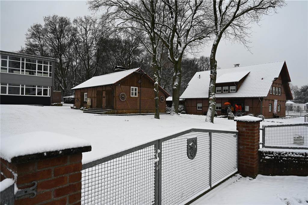 Impressionen aus Wulfen zum Wintereinbruch.