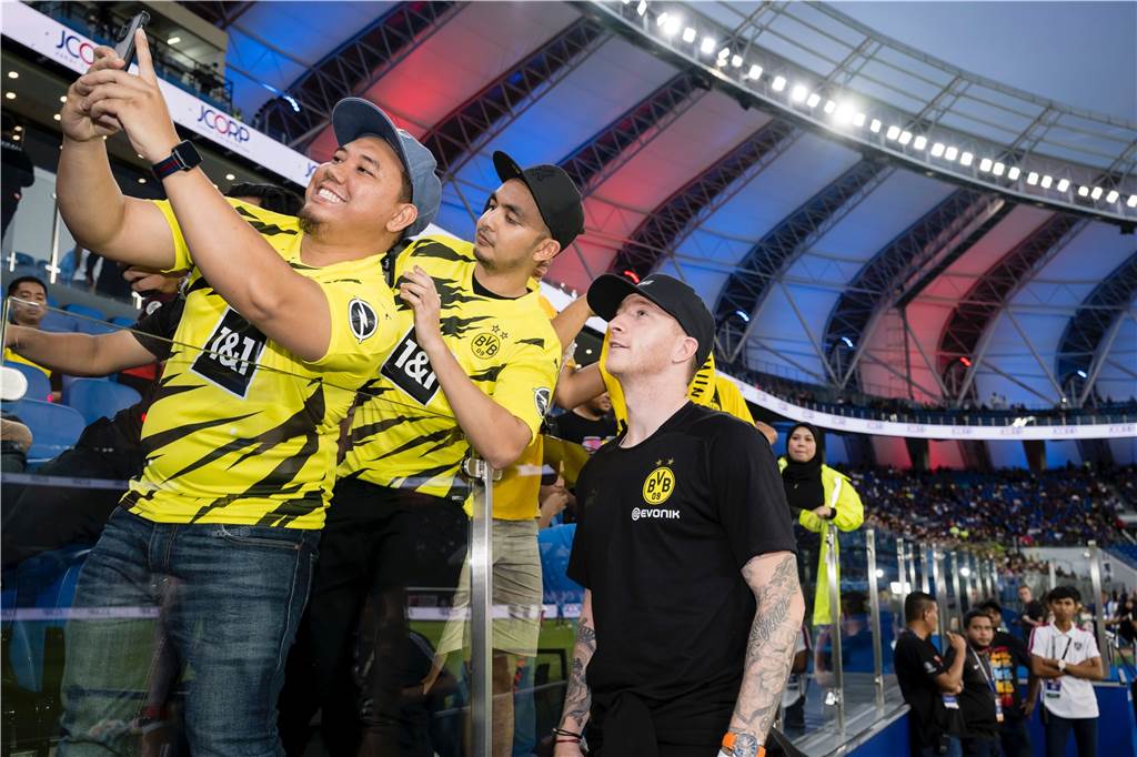Impressionen des BVB-Testspiels gegen die Johor Southern Tigers.