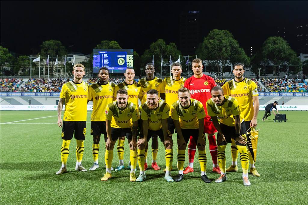 Impressionen des BVB-Testspiels gegen die Lion City Sailors.