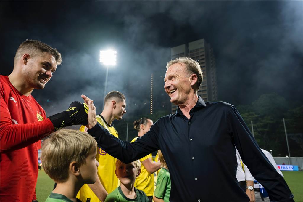 Impressionen des BVB-Testspiels gegen die Lion City Sailors.