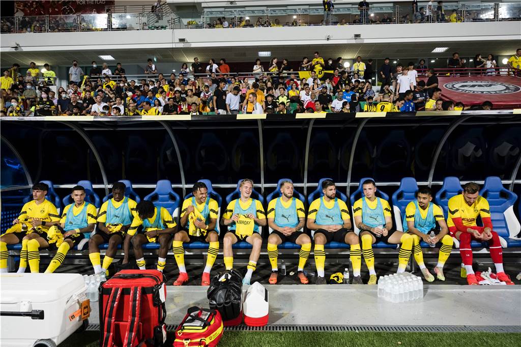 Impressionen des BVB-Testspiels gegen die Lion City Sailors.