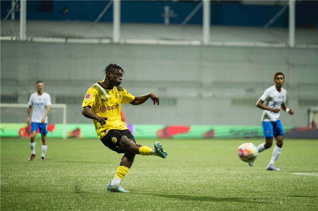 Impressionen des BVB-Testspiels gegen die Lion City Sailors.