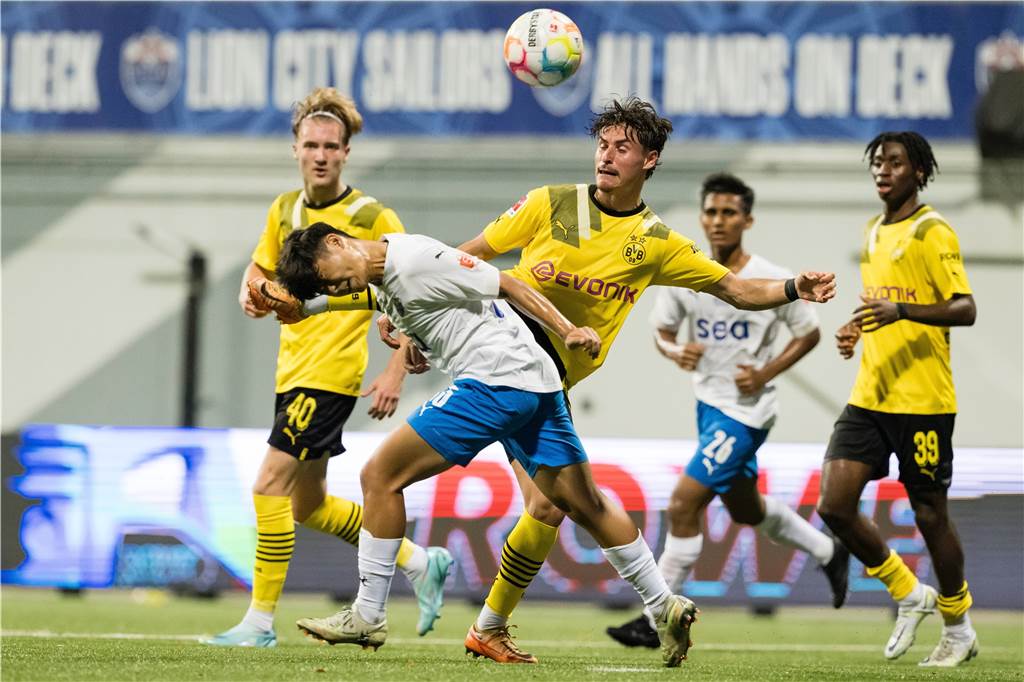 Impressionen des BVB-Testspiels gegen die Lion City Sailors.