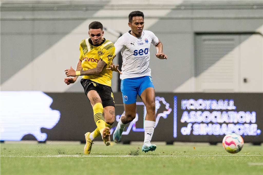 Impressionen des BVB-Testspiels gegen die Lion City Sailors.