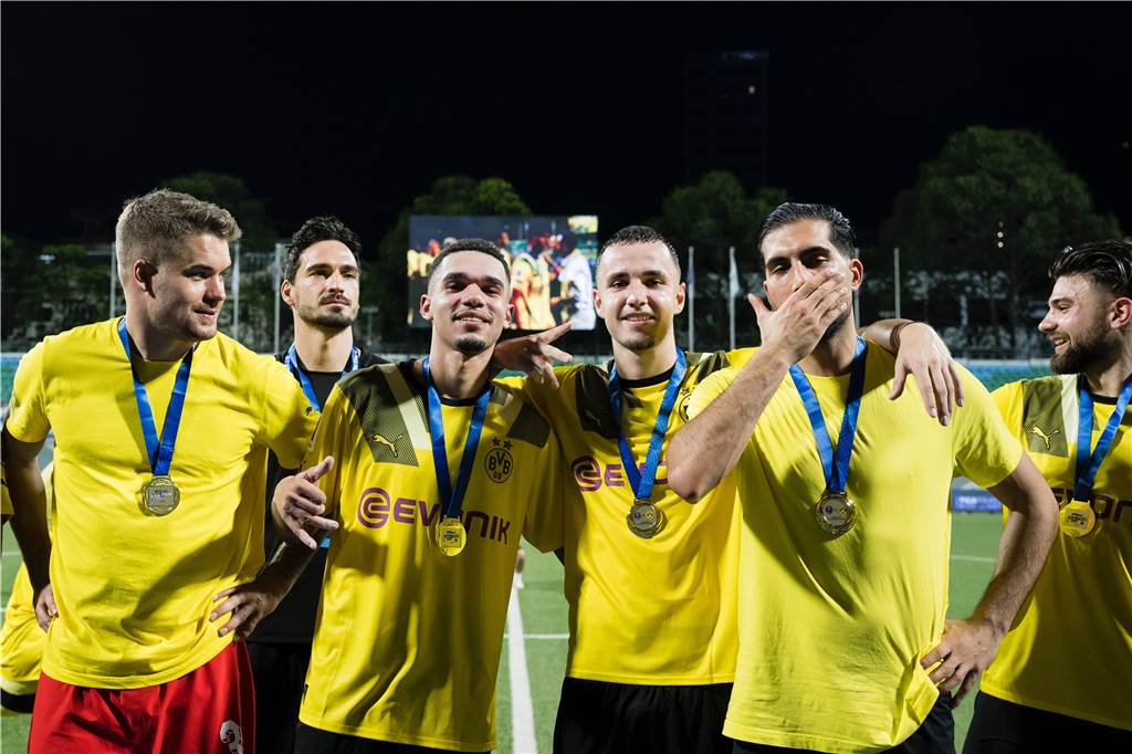 Impressionen des BVB-Testspiels gegen die Lion City Sailors.