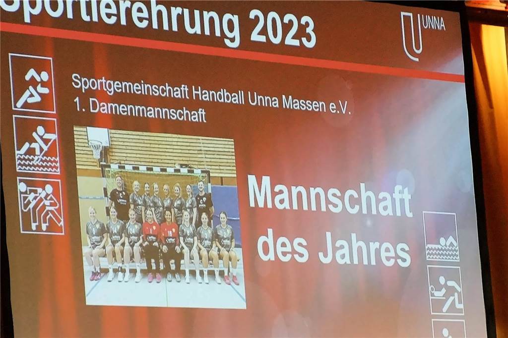 Impressionen vom 50. Neujahrsempfang des Sports in Unna.