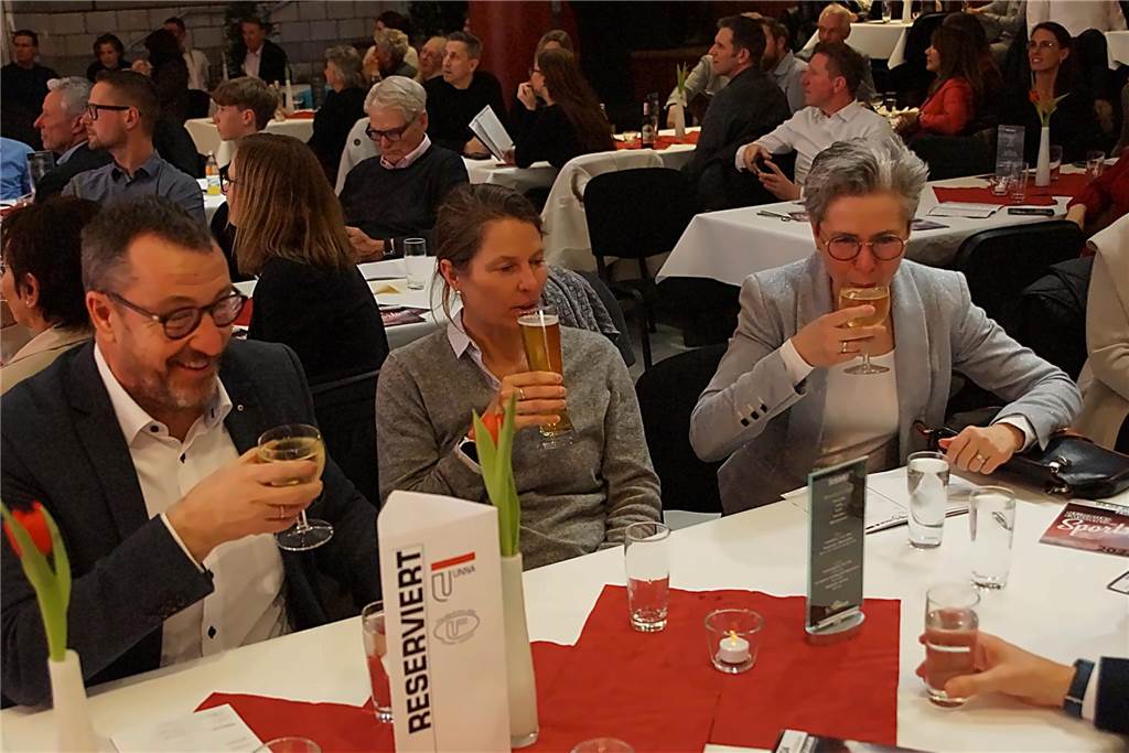 Impressionen vom 50. Neujahrsempfang des Sports in Unna.