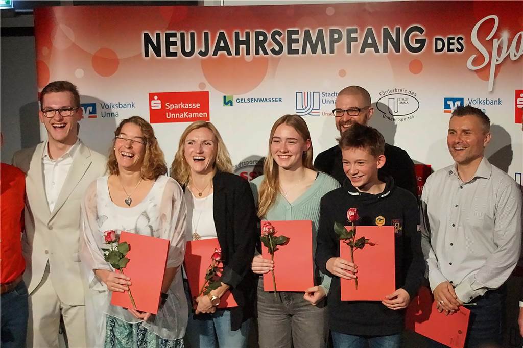 Impressionen vom 50. Neujahrsempfang des Sports in Unna.