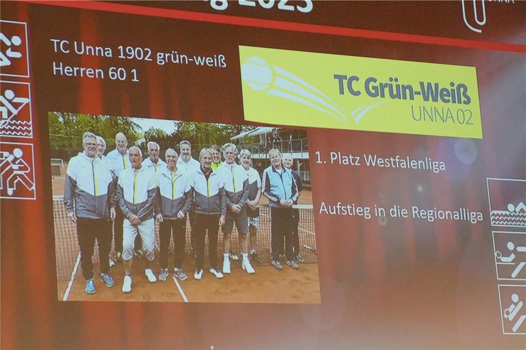 Impressionen vom 50. Neujahrsempfang des Sports in Unna.