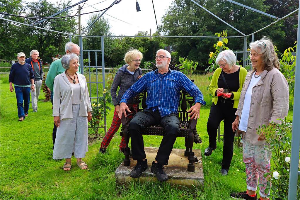 Vergnüglicher Kunstausflug: Sommerfest im „artpark Hoher Berg“ Impressionen vom artpark Hoher Berg, der Geburtstag feierte.