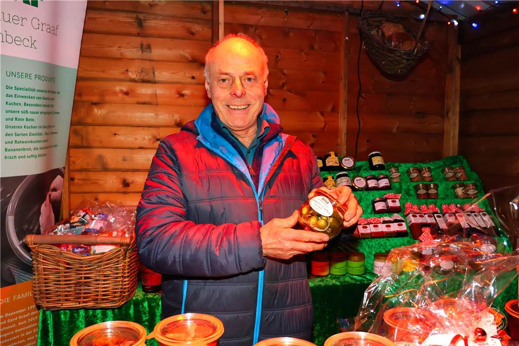 Impressionen vom Auftakt des Adventsmarktes der Oude Marie in Dorsten am Freitagabend (20.12.)