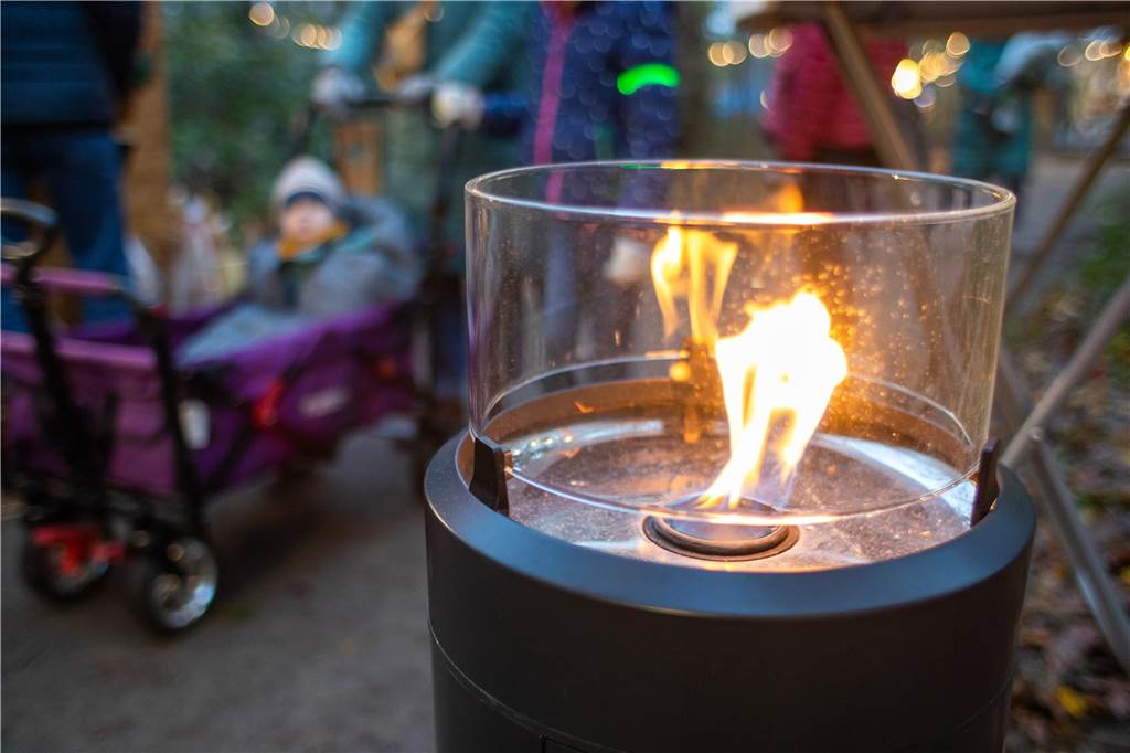 Impressionen vom Auftakt des Lichterfestes im Wenninghof 2023. 