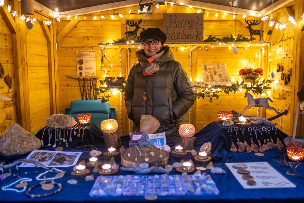 Impressionen vom Auftakt des Lichterfestes im Wenninghof 2023. 