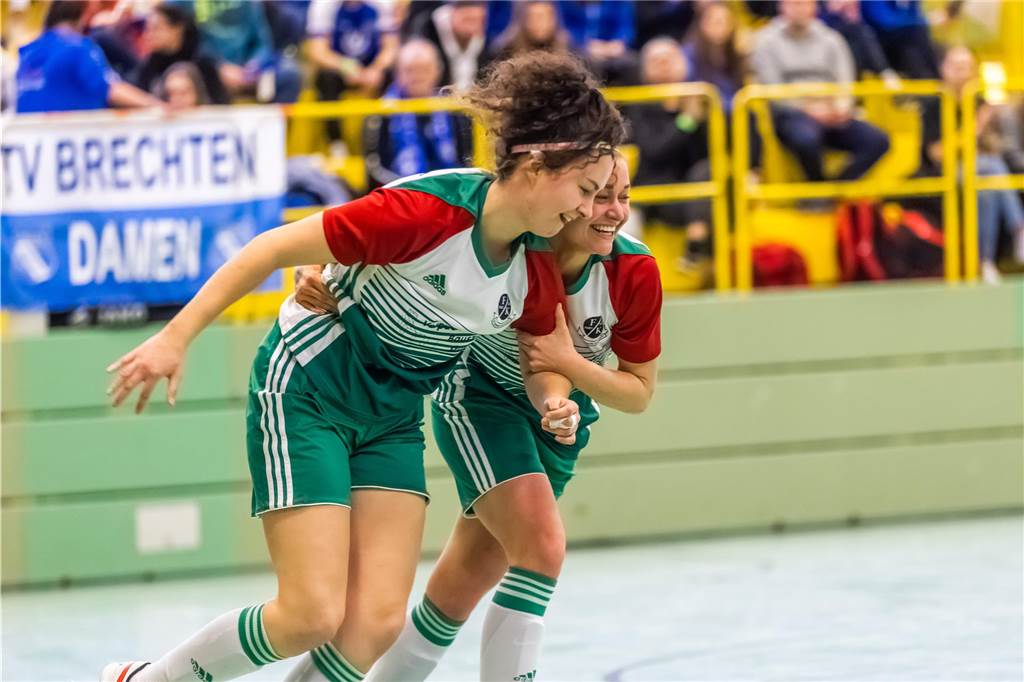 Impressionen vom Finaltag beim Dortmunder Hallenmasters der Frauen. Borussia Dortmund setzte sich im Finale gegen den TV Brechten durch und feierte den Sieg.