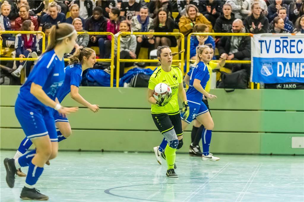 Impressionen vom Finaltag beim Dortmunder Hallenmasters der Frauen. Borussia Dortmund setzte sich im Finale gegen den TV Brechten durch und feierte den Sieg.