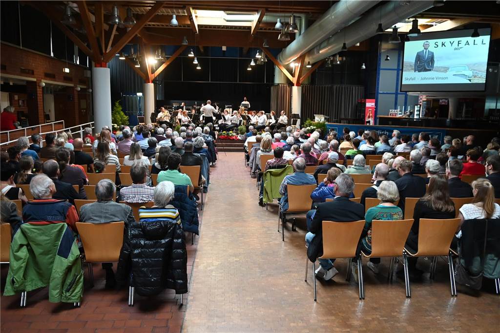 Impressionen vom Freundschaftskonzert der Blasmusik Wulfen und der "Musique Municipale de Dormans"