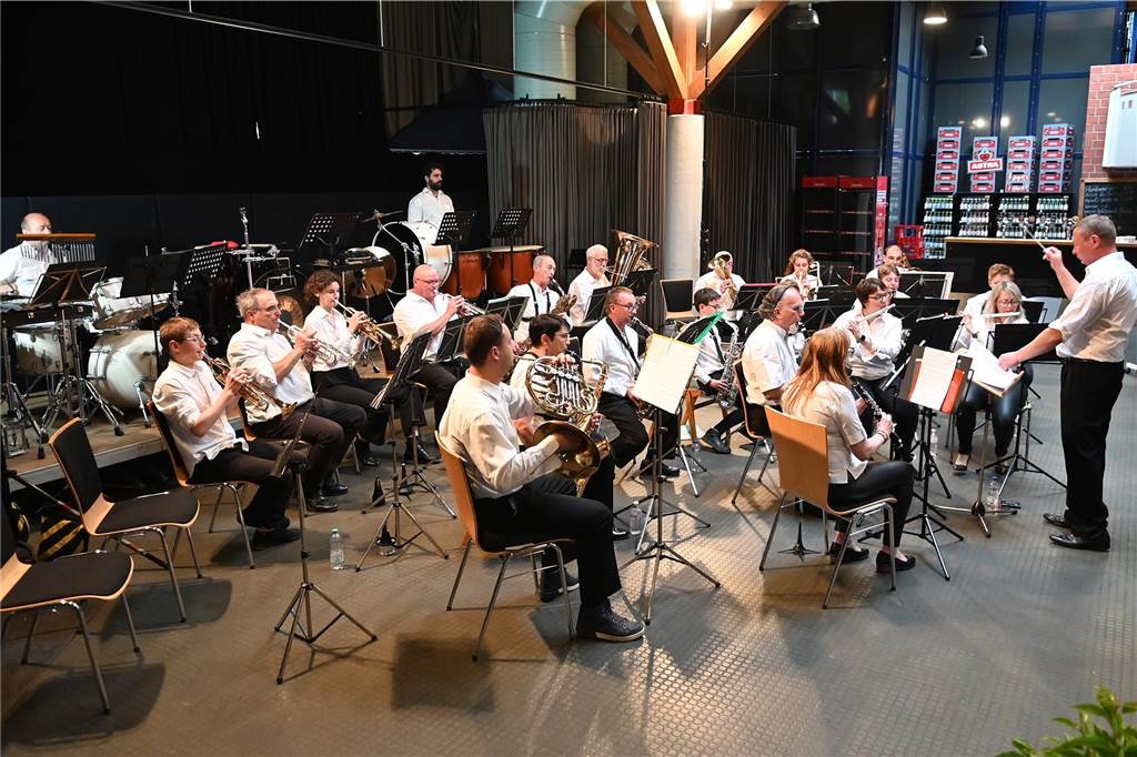 Impressionen vom Freundschaftskonzert der Blasmusik Wulfen und der "Musique Municipale de Dormans"