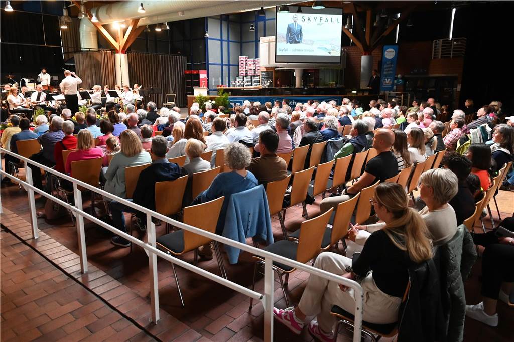 Impressionen vom Freundschaftskonzert der Blasmusik Wulfen und der "Musique Municipale de Dormans"