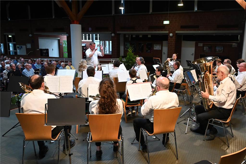 Impressionen vom Freundschaftskonzert der Blasmusik Wulfen und der "Musique Municipale de Dormans"