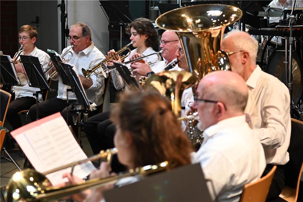 Impressionen vom Freundschaftskonzert der Blasmusik Wulfen und der "Musique Municipale de Dormans"