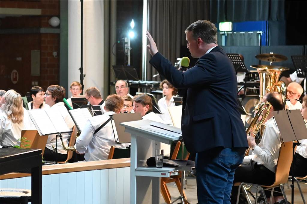 Impressionen vom Freundschaftskonzert der Blasmusik Wulfen und der "Musique Municipale de Dormans"