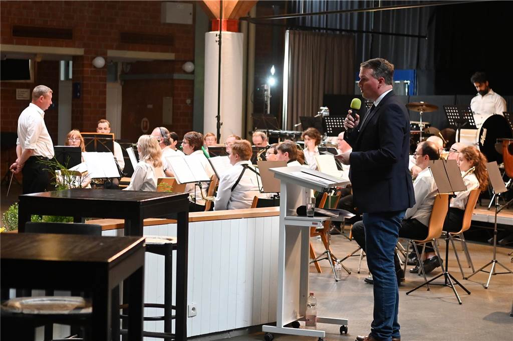Impressionen vom Freundschaftskonzert der Blasmusik Wulfen und der "Musique Municipale de Dormans"