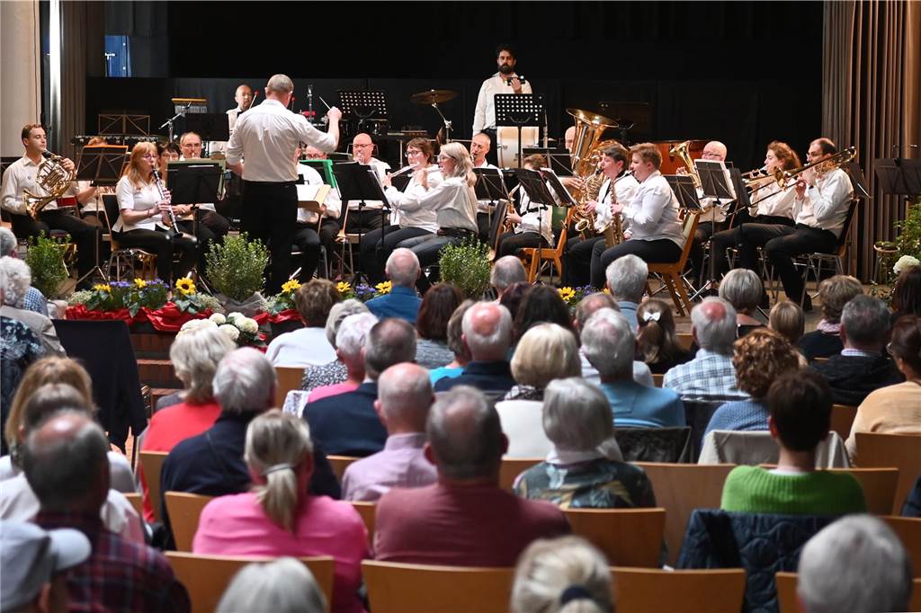 Impressionen vom Freundschaftskonzert der Blasmusik Wulfen und der "Musique Municipale de Dormans"