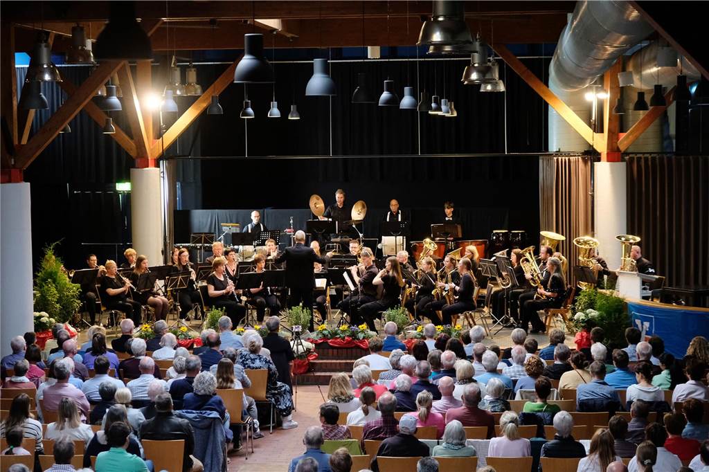 Impressionen vom Freundschaftskonzert der Blasmusik Wulfen und der "Musique Municipale de Dormans"