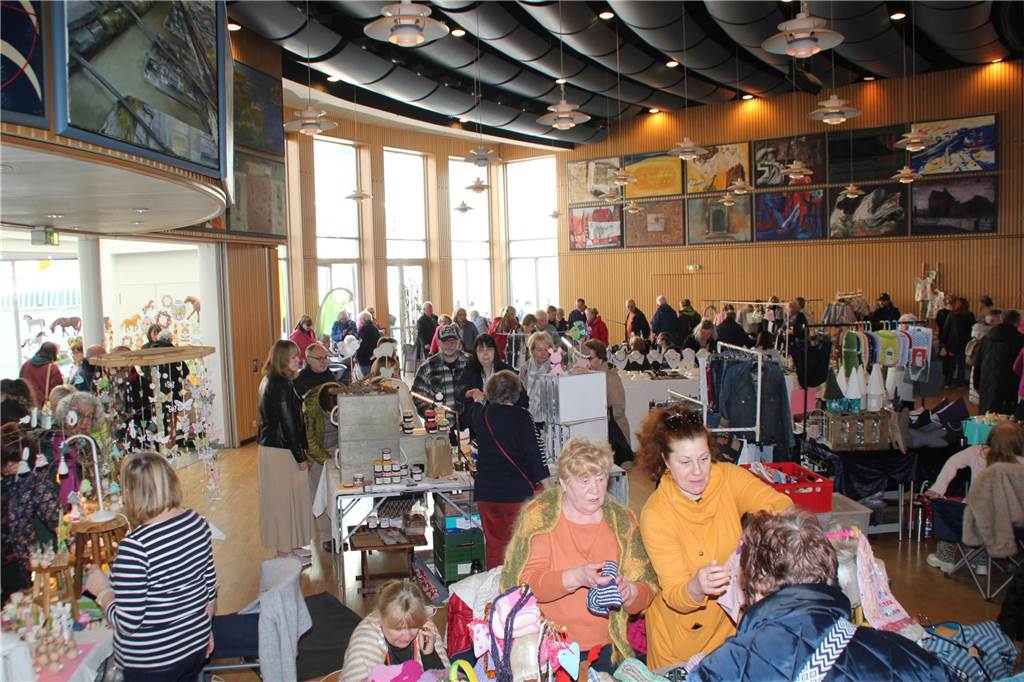 Impressionen vom Frühlingsmarkt am 16.3. (Sonntag) im Lüner Hansesaal.