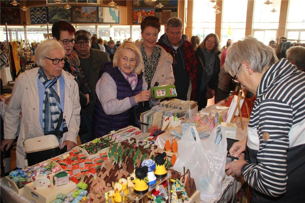 Impressionen vom Frühlingsmarkt am 16.3. (Sonntag) im Lüner Hansesaal.
