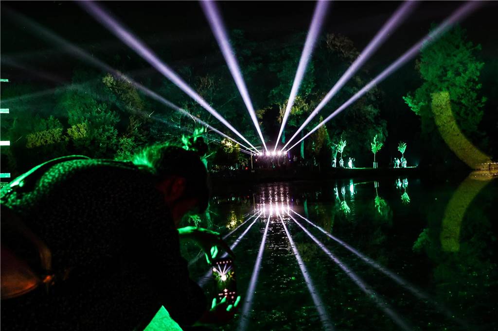 Impressionen vom Lichterfest im Fredenbaumpark