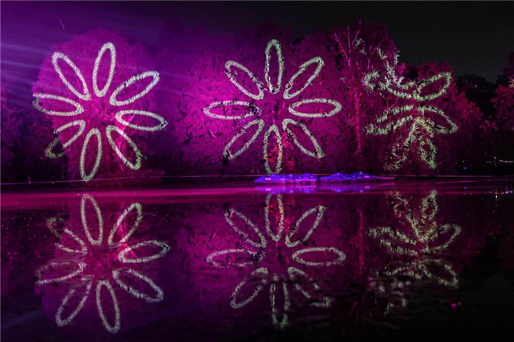 Impressionen vom Lichterfest im Fredenbaumpark