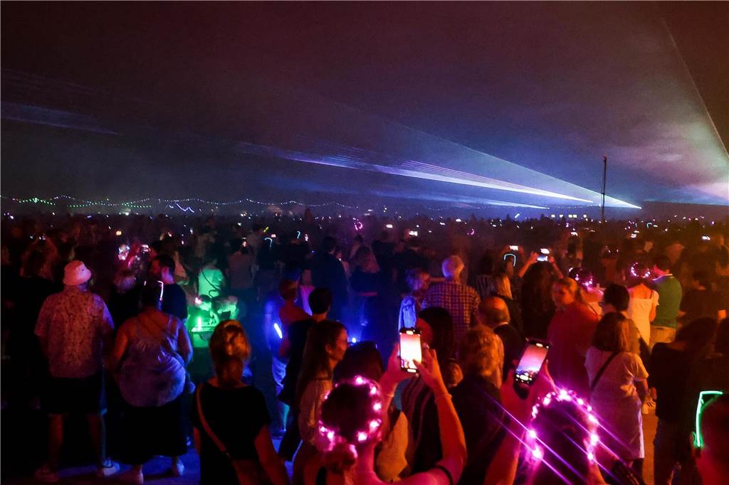 Impressionen vom Lichterfest im Fredenbaumpark