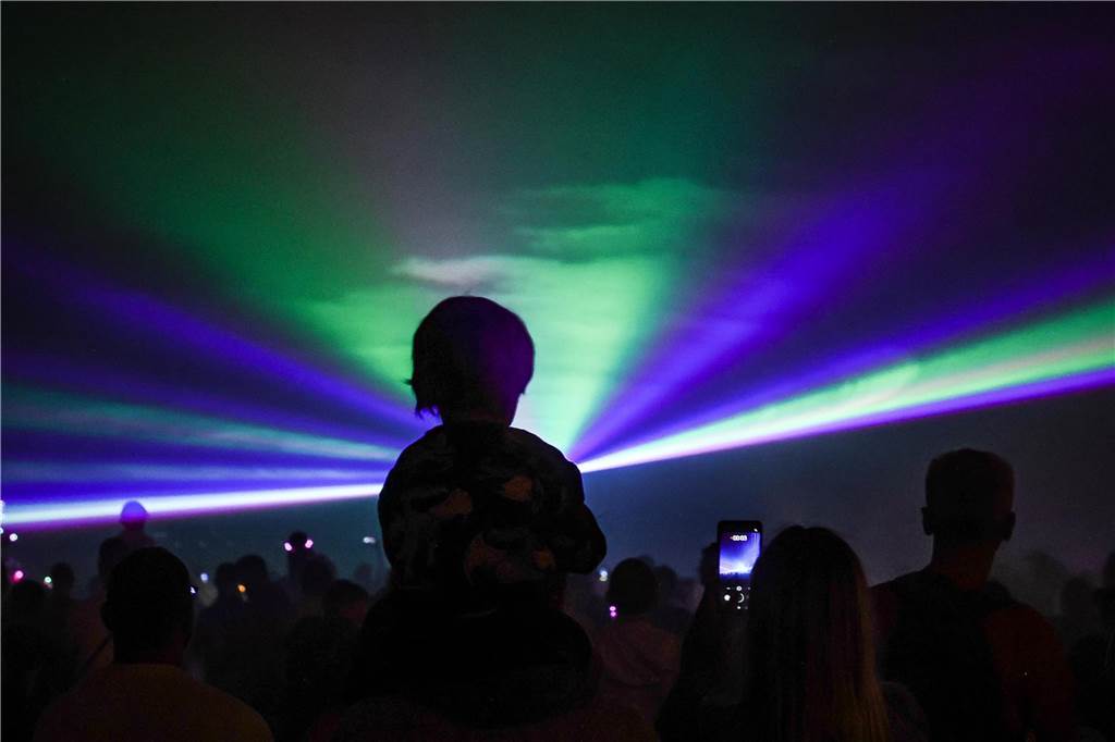 Impressionen vom Lichterfest im Fredenbaumpark