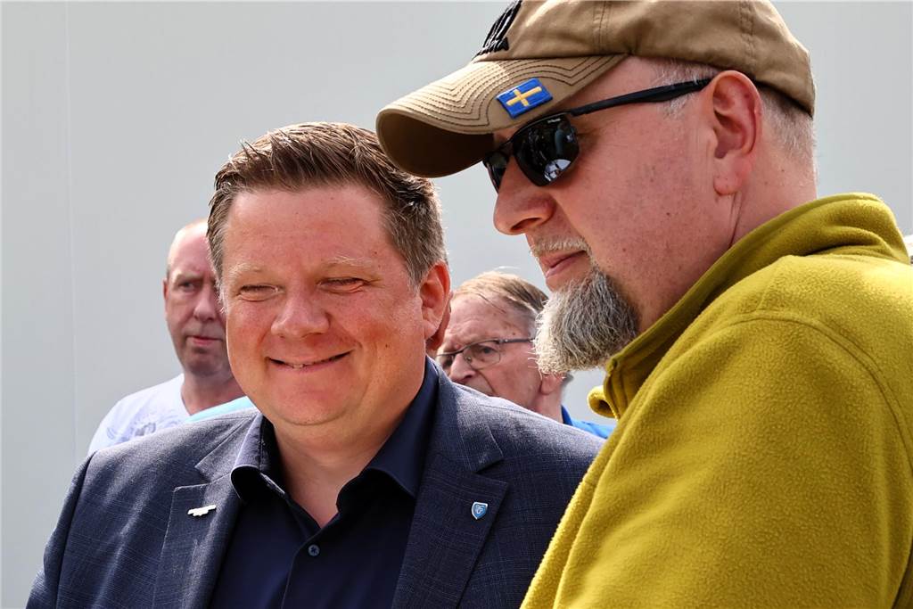 Impressionen vom Maibaumaufstellen der Schützen Haltern-West