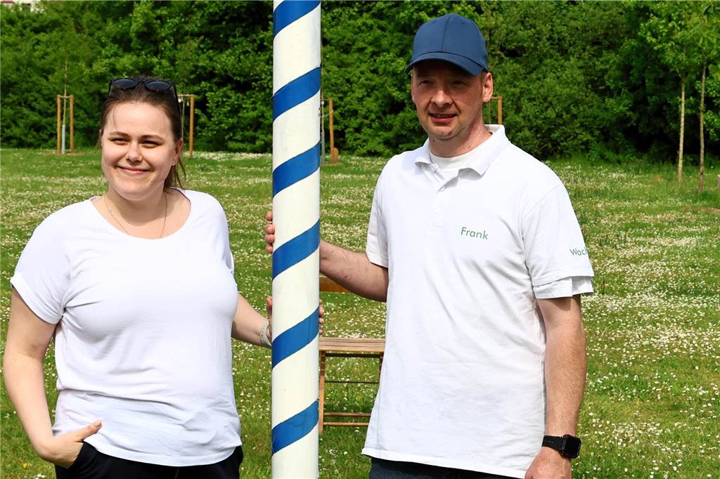 Impressionen vom Maibaumaufstellen der Schützen Haltern-West