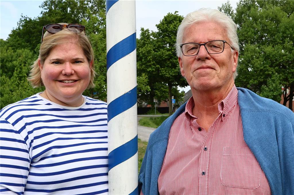 Impressionen vom Maibaumaufstellen der Schützen Haltern-West