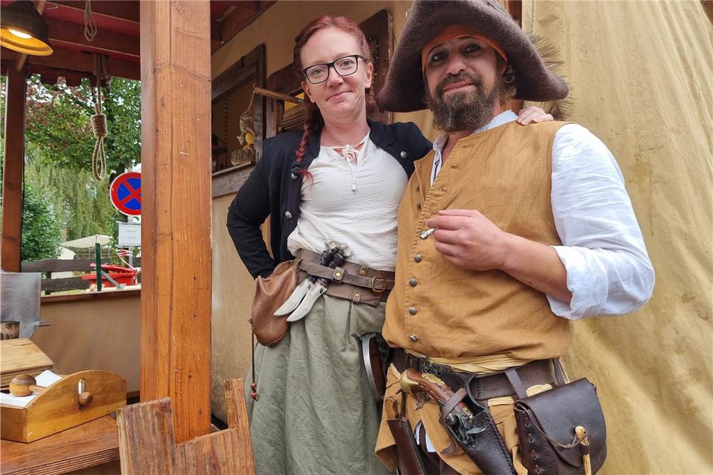 Impressionen vom Mittelaltermarkt-Auftakt in Oeding 2023
