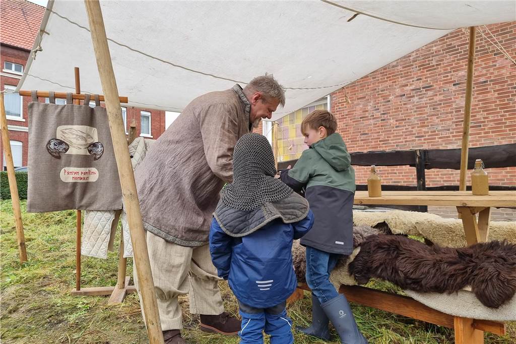 Impressionen vom Mittelaltermarkt-Auftakt in Oeding 2023