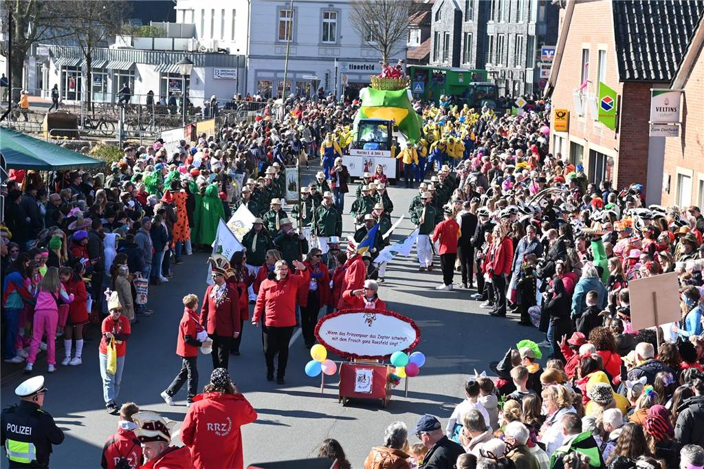 Impressionen vom Raesfelder Rosenmontagszug 2025