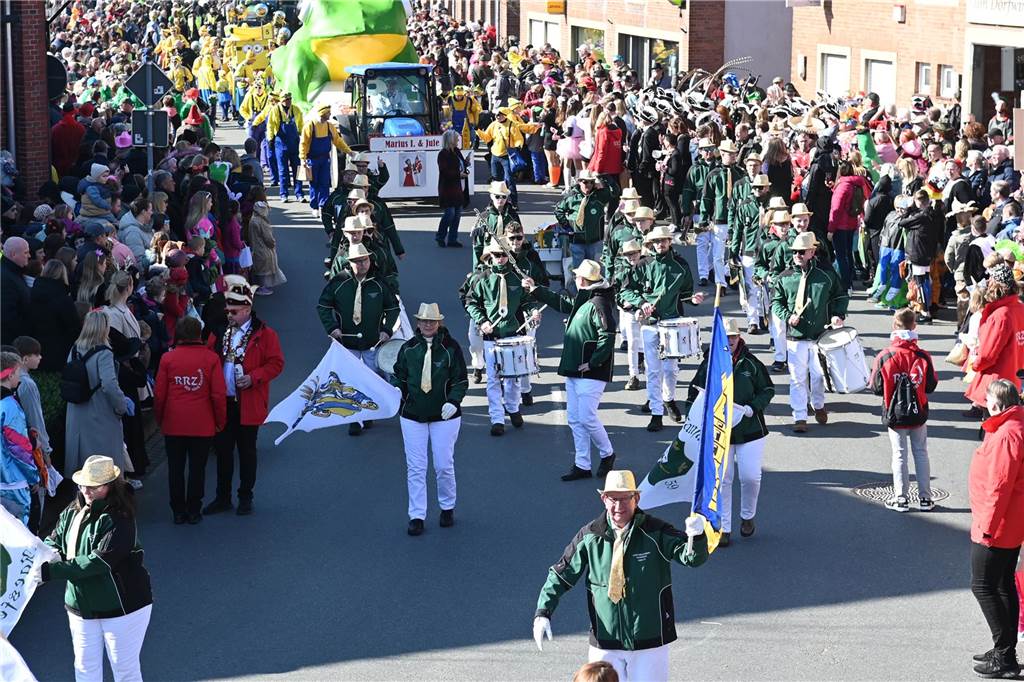 Impressionen vom Raesfelder Rosenmontagszug 2025