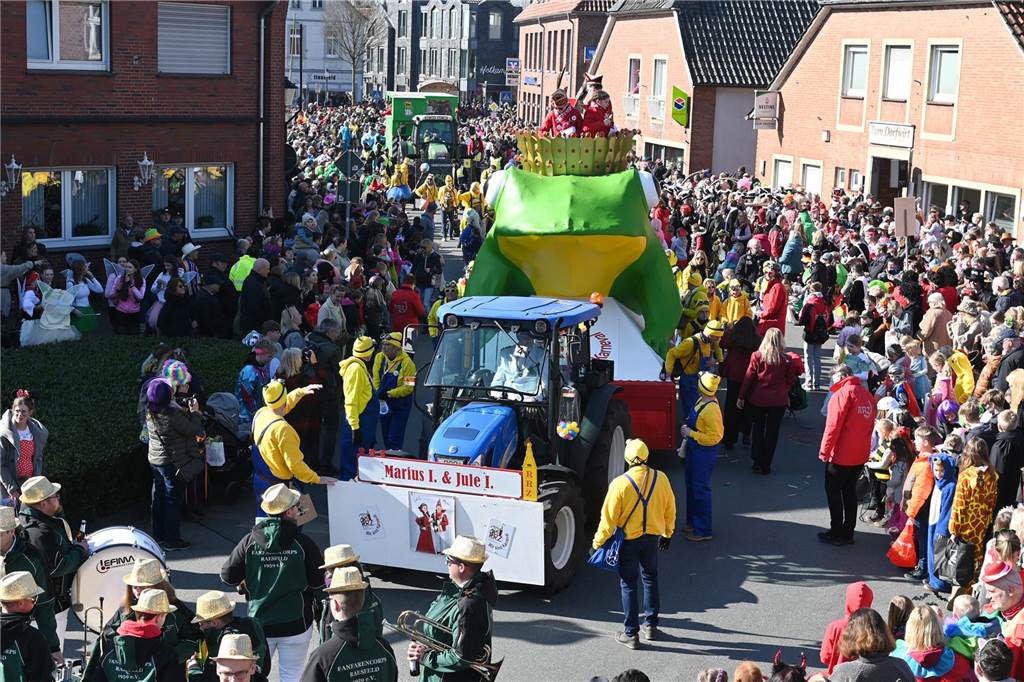 Impressionen vom Raesfelder Rosenmontagszug 2025