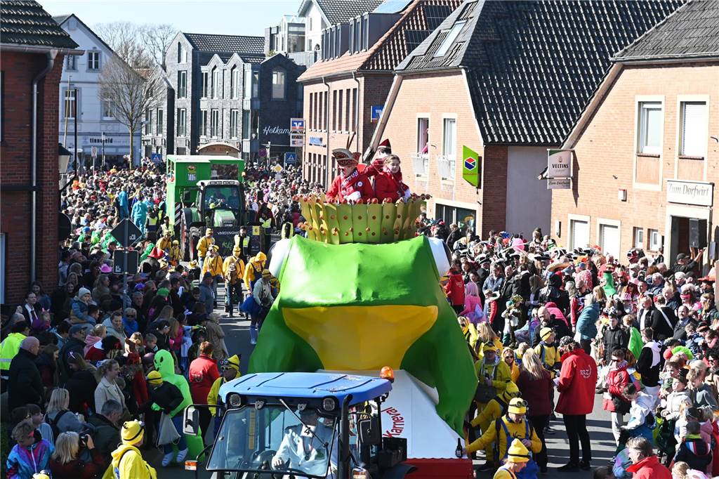Impressionen vom Raesfelder Rosenmontagszug 2025