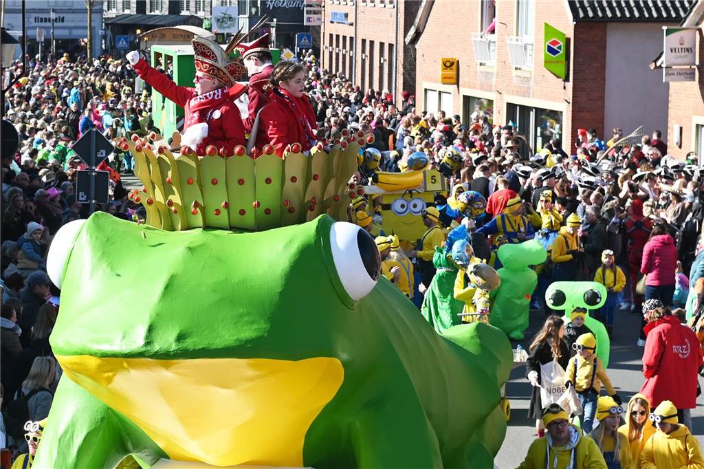 Impressionen vom Raesfelder Rosenmontagszug 2025