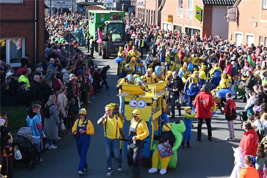 Impressionen vom Raesfelder Rosenmontagszug 2025