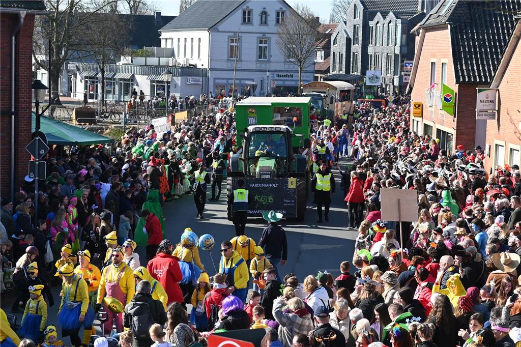 Impressionen vom Raesfelder Rosenmontagszug 2025