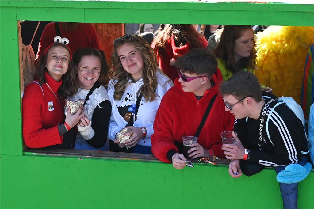 Impressionen vom Raesfelder Rosenmontagszug 2025